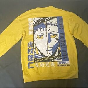 Yellow Jujutsu Kaisen
Long-Sleeve